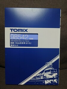 TOMIX 98542 国鉄 14系客車(まりも)セットから 空ケース 　　TOMIX空ケース