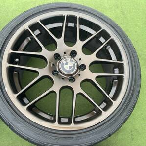 ◆ 希少！BMW MOTEC ◆◆18x8.5J+30?/PCD:120/5穴◆4本セット DUNLOP.225/40R18.2020年製.3シーリズ,5シーリズ等の画像6