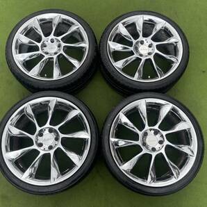 ◆ 希少！LorinserロリンザーRS8タイプ◆ 20x9J+38?/10J+38/PCD:112/5穴◆4本245/35ZR20 . 275/30ZR20.2020/2022年製.W220W221W222 S,CLS等の画像2