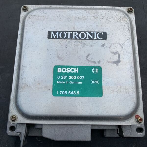 BMW E30E28モトロニックECU DMEコンピュータ325e 528e 等0261200 027 1708643.9