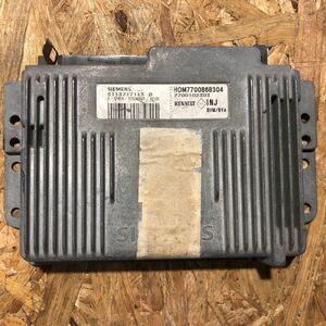  Renault Megane Siemens ECU двигатель контроллер 2.0SIEMENS S113717113D 7700868304