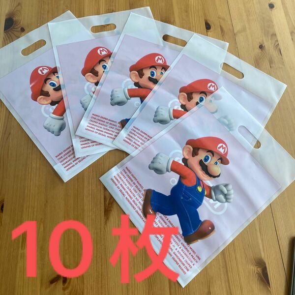 Nintendo store shop 任天堂ショッパーショップ袋スーパーマリオブラザーズ　10枚 ショッパー