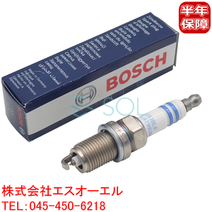 BOSCH スパークプラグ 1本 アウディ A6 C5 4B2 A6 オールロード C5 4BH TT 8N3 8N9 ダブルプラチナ 101000063AA 101000063AB 101000063AD