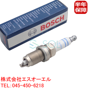 BOSCH スパークプラグ 1本 VW ゴルフ5 1K1 5K1 ゴルフプラス 5M1 521 ジェッタ3 1K2 ジェッタ4 162 163 AV3 AV2 101905601F 101905601B