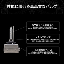 アウディ Q3 RSQ3(8U) Q5(8R) Q7(4L) TT(8N) SOLオリジナル 純正交換用 ヘッドライト HID D3Sバルブ バーナー 35W 6000K 1年保証付き！_画像6