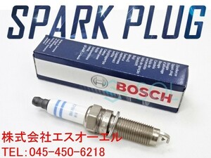 アウディ Q7 (4LBHKS) イリジウム スパークプラグ 1本 BOSCH YR6T11330T 101905622 出荷締切18時