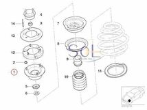 BMW E82 E87 E88 E83 X3 フロントショック サポートベアリング アッパーマウント 左右共通 116i 118i 120i 130i 2.5i 3.0i 2.5si 3.0si_画像2