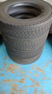 【即落札設定】★2022年製★ 265/70R19.5 140/138J BRIDGESTONE M888 中古 4本 ミックス ブリヂストン 265/70/19.5