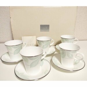 【未使用に近い】ニッコー NIKKO カップ&ソーサー FINE BONE CHINA 5客セット J251