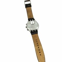 SWATCH スウォッチ IRONY アイロニー クロノグラフ 4石 QUARTZ クォーツ シルバー メンズ 腕時計 不動品 J272-1_画像6