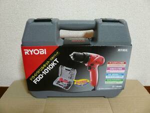 RYOBI リョービ FDD-1010KT 電動ドライバー ドライバードリルキット 電動ドリル ドリルドライバー