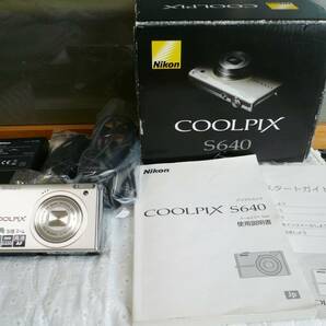 Nikon ニコン クールピクス S640 コンパクト デジタル カメラ COOLPIX S640 カメラ 光学機器 デジカメ バッテリーの画像1