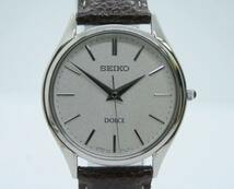 【美品 保証付 動作確認済】SEIKO Dolce SACM171 8J41-0AJ1 Quartz White Dial 33mm Mens セイコー ドルチェ クォーツ メンズ #T182_画像3