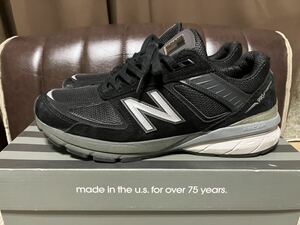 New Balance M990 V5 ブラック 27.5cm 極美品