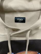 FENDI フェンディ スウェットパーカー 48 フーディ コラボ 正規品_画像3