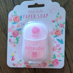 紙石鹸　PAPER　SOAP　