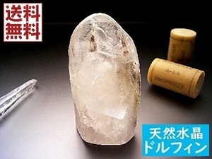 天然水晶 ドルフィン イルカ クリスタルクォーツ ドルフィンクォーツ 置石 置物 石英 ポイント 全国送料無料　No.２８