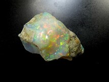 大粒 天然オパール ２５ｃｔ カラット プレシャスオパール OPAL 原石 エチオピア産 送料無料 No１４_画像6