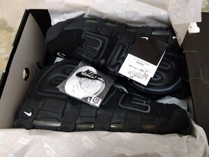 29cm NIKE AIR MORE UPTEMPO 902290-001 Nike air moa up ton po black men's sneakers 