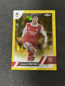 2022-23 Topps Chrome Sapphire /99 セルティックFC Takehiro Tomiyasu 冨安健洋