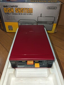 任天堂 FAMILY COMPUTER DISK SYSTEM ディスクシステム 本体 箱付 起動未確認 NINTENDO 初期チラシ ゼルダの伝説 謎の村雨城