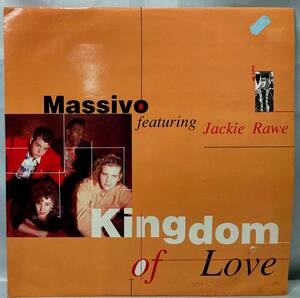 Massivo featuring Jackie Rawe Kingdom Of Love【UK盤/試聴検品済】90's/Electronic/Downtempo/Synth-pop/12inch シングル