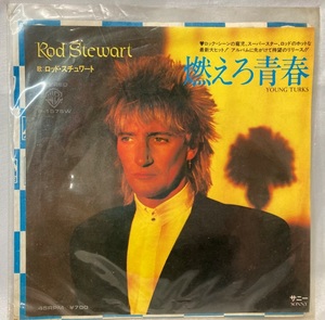 Rod Stewart Young Turks (ロッド・スチュワート - 燃えろ青春)【EP/日本盤/試聴検品済】Rock/Pop Rock/7inch