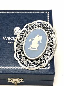 WEDGWOOD ウェッジウッド　silver925 ジャスパー　ブローチ　18679421