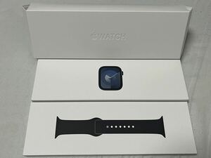 新品未使用　Apple Watch Series 9(GPSモデル) 45mm ミッドナイトアルミニウムケースとミッドナイトスポーツバンド S/M