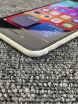 ■□ 1円～ ジャンク iPhoneSE 第2世代 第二世代 SE2 64GB SIMフリー ロックOFF ios17.3 ホワイト バッテリー容量87％ ≪4262≫ □■_画像5