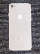 ■□ 1円～ ジャンク iPhone8 64GB SIMフリー ロックOFF ios15.0.2 ホワイト バッテリー容量87％ ≪5665≫ □■_画像2