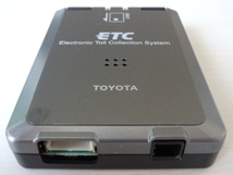 ETT0053【軽自動車登録】★ トヨタ純正 08686-00261 ★ ETC車載器 本体のみ 音声案内タイプ アルト外し【送料￥230～】_画像5