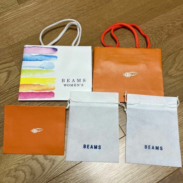 ショッパー ミニ紙袋　ビームス　beams