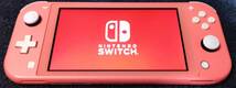 Nintendo Switch Lite(ニンテンドースイッチライト)　コーラル_画像1