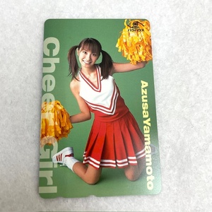 山本 梓　12 Cheer Girl　テレホンカード50度　未使用