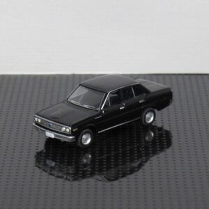 カーコレクション 第10弾 日産 セドリック 黒 トミーテック カーコレ 1/150【全長約3cm程度】