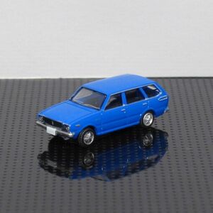 カーコレクション 基本セットL1 トヨタ カローラ 30 バン 青 トミーテック カーコレ 1/150【全長約3cm程度】