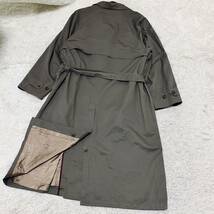 クリスチャンディオール Christian Dior LE CONNAISSEUR トレンチコート ロングコート ロング丈 アウター メンズ グレー 44R 2XL 3L_画像10