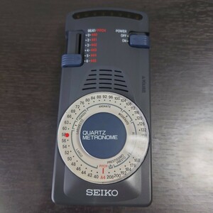 [ operation verification settled ] Seiko quartz metronome SQ-77 SEIKO QUARTZ METRONOME