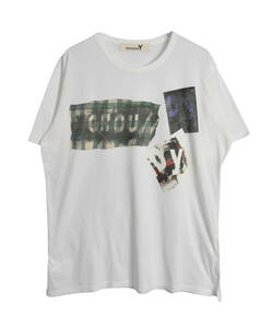 Yohji Yamamoto ヨウジヤマモト GroundY グラフィック 半袖Tシャツ カットソー y's ワイズ 28020 - 793 79