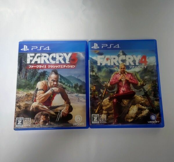 PS4ソフト　FarCry3 FarCry4 セット