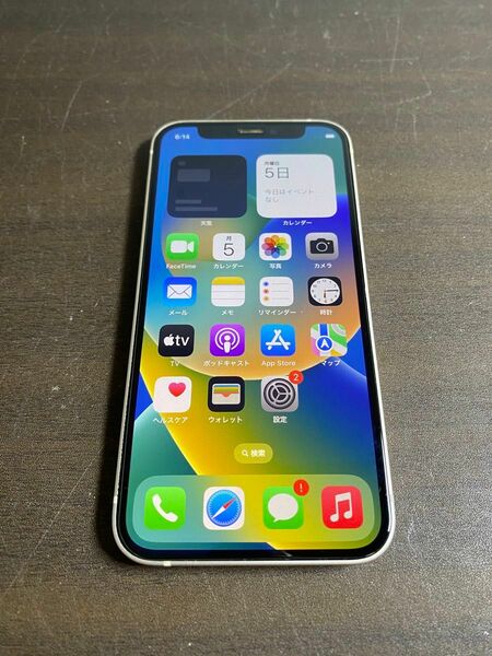 92904 iPhone12mini 64GB ホワイト　SIMフリー　ジャンク品　※本体のみ