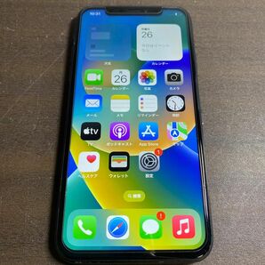 91412 iPhone X 64GB ブラック　SIMフリー　ジャンク品　※本体のみ