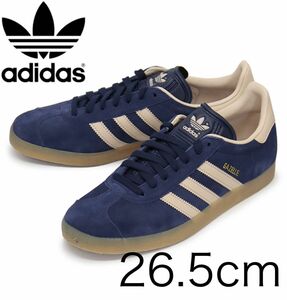 新品/26.5cm★adidas#GAZELLE /ガゼル#/完売サイズ#ナイトインディゴ/ワンダータープ