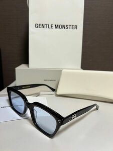 新作★極美品 GENTLE MONSTER/ジェントルモンスター#ブラック/MUSEE#平野紫耀着用