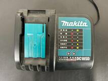 3-99 makita マキタ 充電器 DC18SD AC100V専用 BL1815N バッテリー 通電・動作未確認 画像分 現状品 返品交換不可_画像3