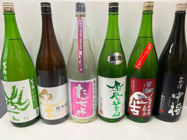 【日本酒】一升瓶6本セット 