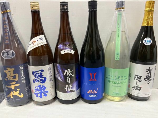 【日本酒】一升瓶6本セット 