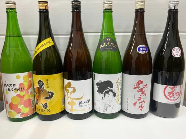 【日本酒】一升瓶6本セット 