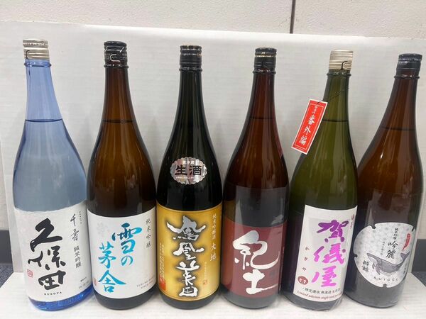 【日本酒】一升瓶6本セット 